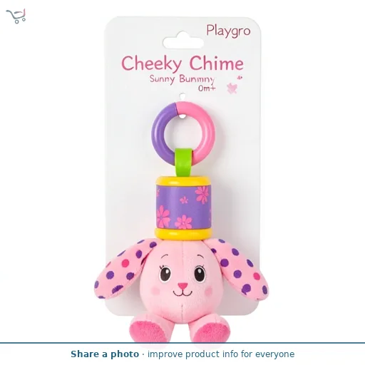 Playgro Cheeky Chime Sunny Bunny 0m+