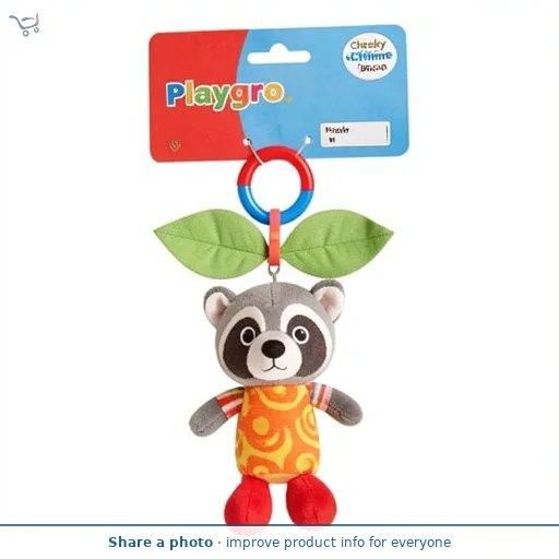 Playgro Cheeky Chime Rocky Racoon 0m+