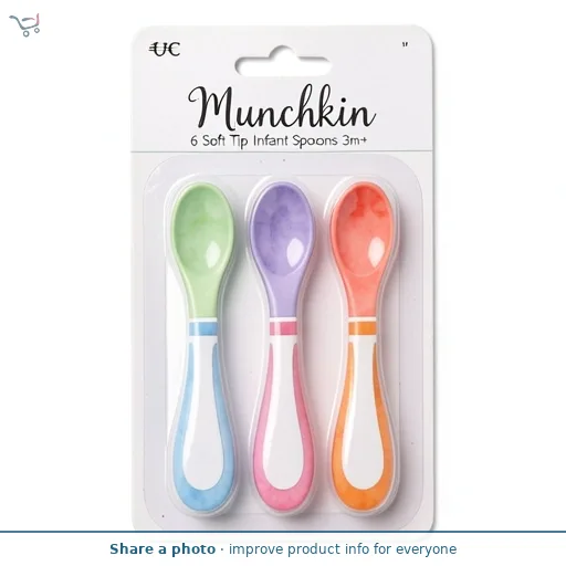 Munchkin Soft Tip Spoons X 6