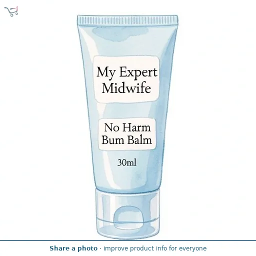 My Expert Midwife No Harm Bum Balm Tube 