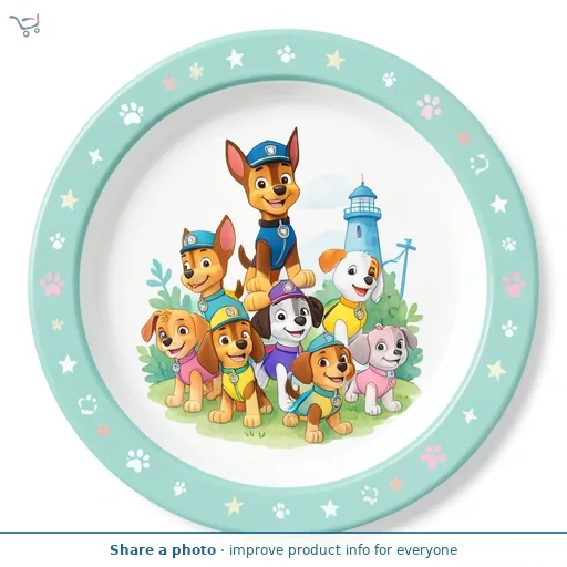 Paw Patrol Paw Patrol Feeding Plate 6 Months+
