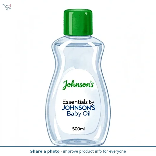 Johnson's Essentials by JOHNSON'S Baby Oil 500ml