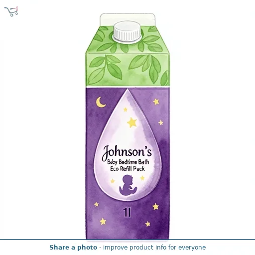 Johnson's Johnson'S Baby Bedtime Bath Eco Refill Pack 1l