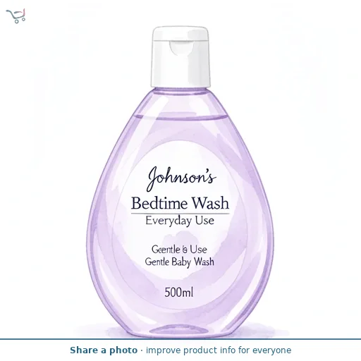 Johnson's Bedtime Wash Everyday Use Gentle Baby Wash 500ml