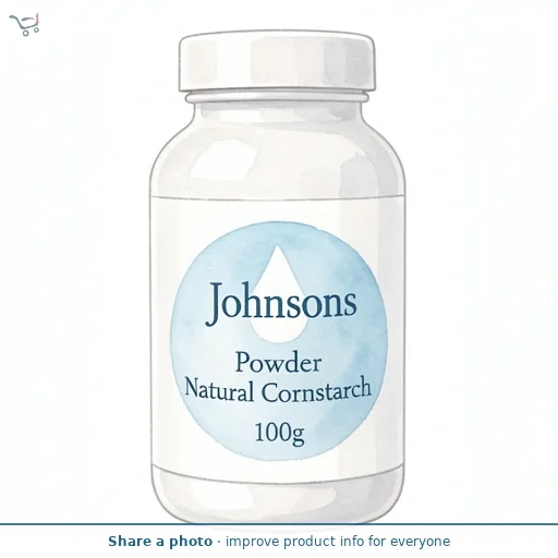Johnsons Powder Natural Cornstarch 100g