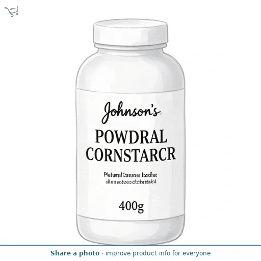 Johnson's Powder Natural Cornstarch 400g