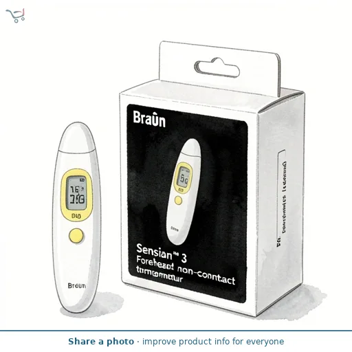 Braun Sensian™ 3 Forehead non-contact thermometer