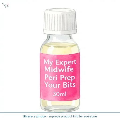My Expert Midwife Peri Prep Your Bits Perineal Massage Oil 