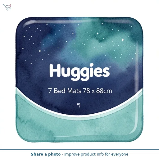 Huggies 7 Bed Mats 78 x 88cm