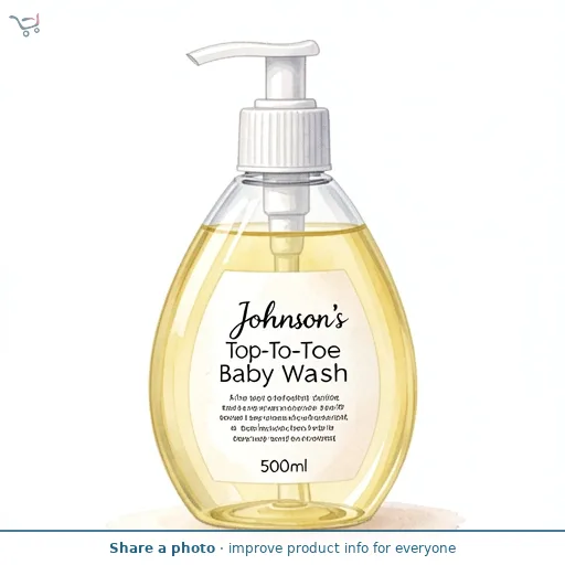 Johnson's Top-To-Toe Baby Wash 500ml
