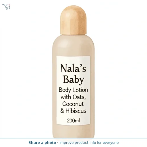 Nala's Baby Body Lotion with Oats, Coconut & Hibiscus 200ml