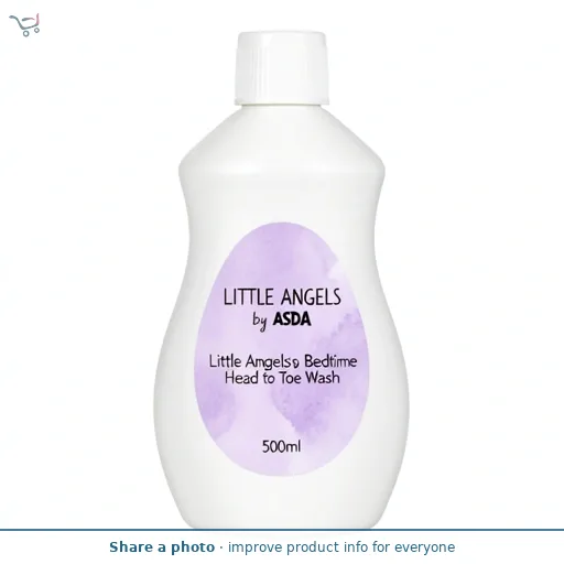 LITTLE ANGELS by ASDA by  Bedtime Head to Toe Wash 500ml