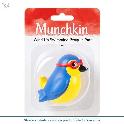 Munchkin Wind Up Swimming Penguin 9m+