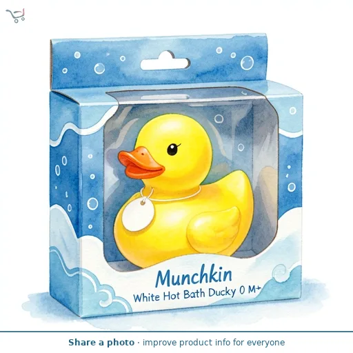 Munchkin White Hot Bath Ducky 0 M+