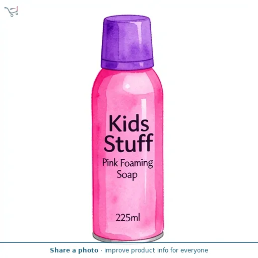 Kids Stuff Pink Foaming Soap 225ml