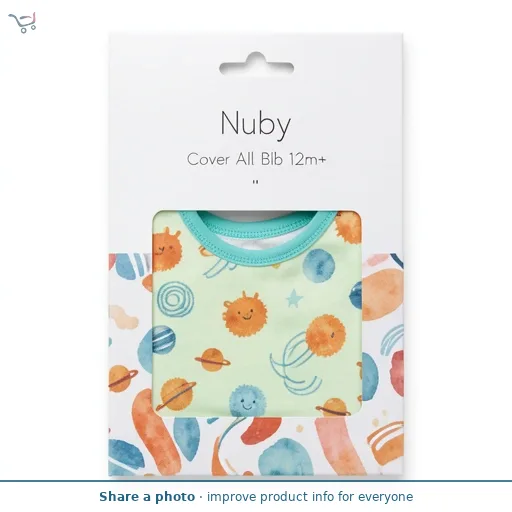 Nuby Cover All Bib 12m+