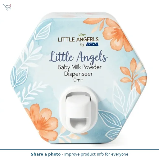 LITTLE ANGELS by ASDA Baby Milk Powder Dispenser 0m+