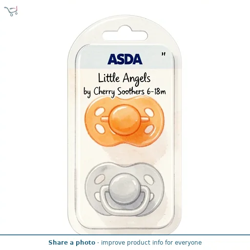 ASDA Little Angels by  Cherry Soothers 6-18m