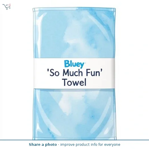 Bluey 'So Much Fun' Towel