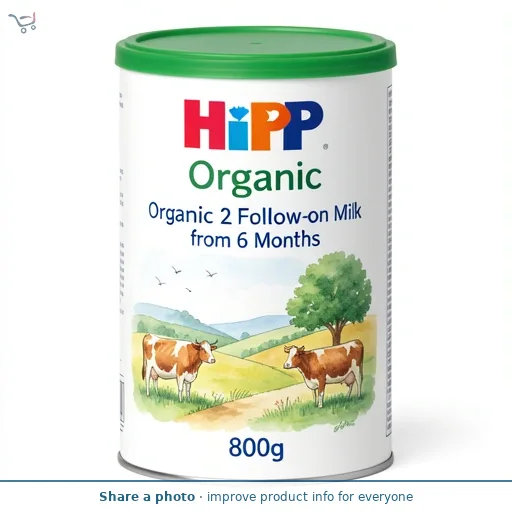 HiPP Organic Organic 2 Follow on Milk from 6 Months 800g