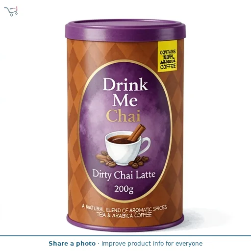 Drink Me Chai Dirty Chai Latte 200g