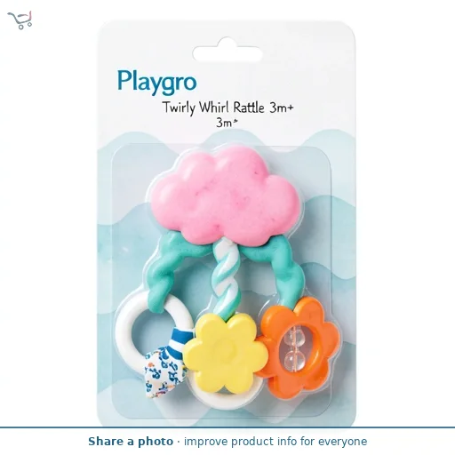 Playgro Twirly Whirl Rattle 3m+