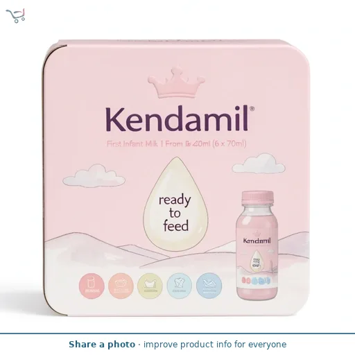 Kendamil First Infant Milk Ready to Feed Starter Pack 6 x 70ml