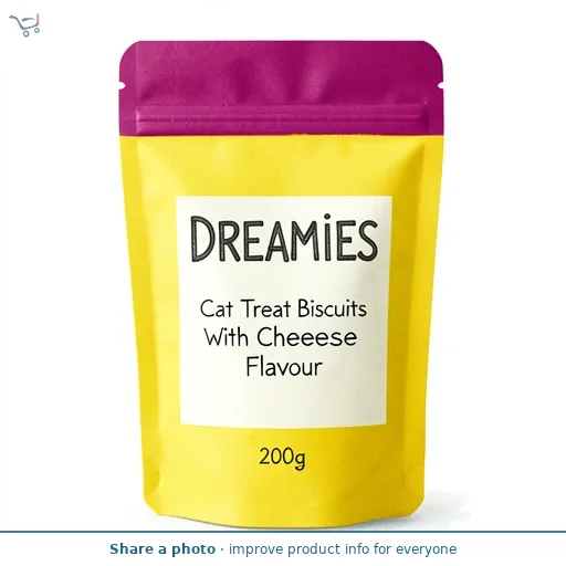 Dreamies DREAMIES Cat Treat Biscuits With Cheese Flavour 200g
