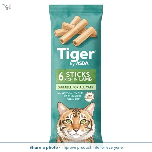 Tiger by ASDA Tiger Sticks 6 x 5g (30g)