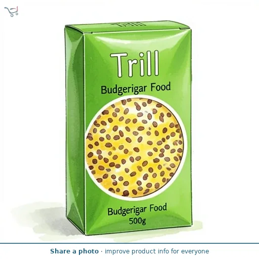 Trill Budgie Bird Food 500g