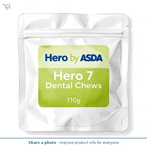Hero by ASDA Hero 7 Dental Chews 110g