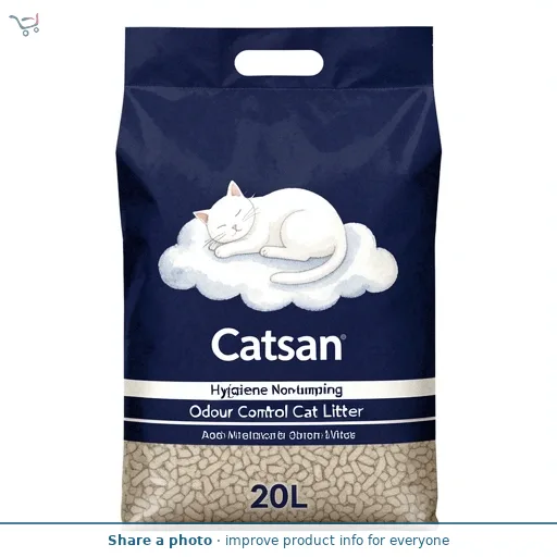Catsan Hygiene Non-Clumping Odour Control Cat Litter 20L