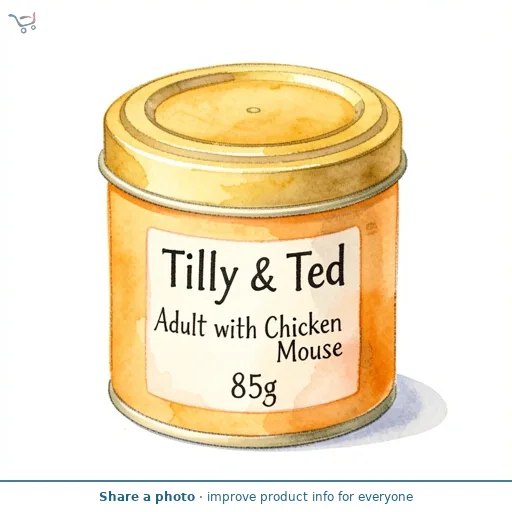 Tilly & Ted Adult with Chicken Mousse 85g