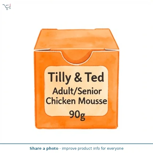 Tilly & Ted Adult/Senior Chicken Mousse 90g