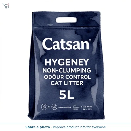 Catsan Hygiene Non-Clumping Odour Control Cat Litter 5L