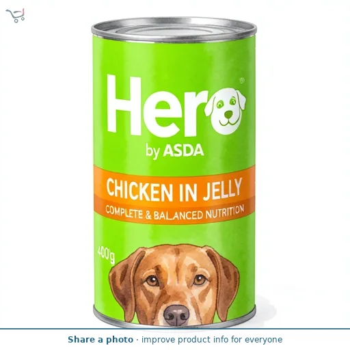 Hero by ASDA Hero Adult with Chicken in Jelly 400g