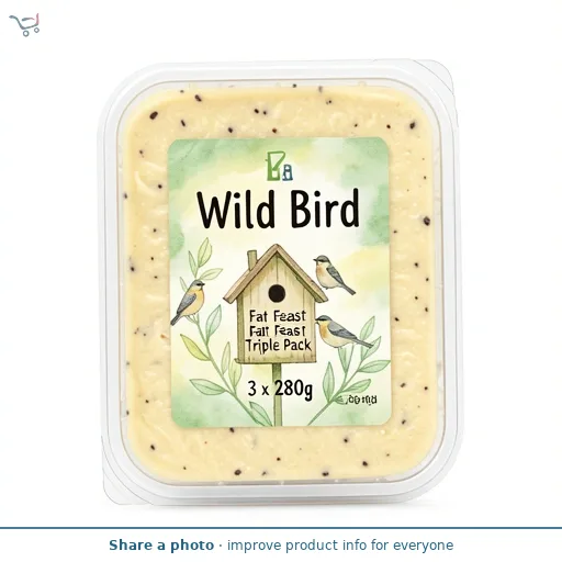 Wild Bird Fat Feast Triple Pack 3 x 280g