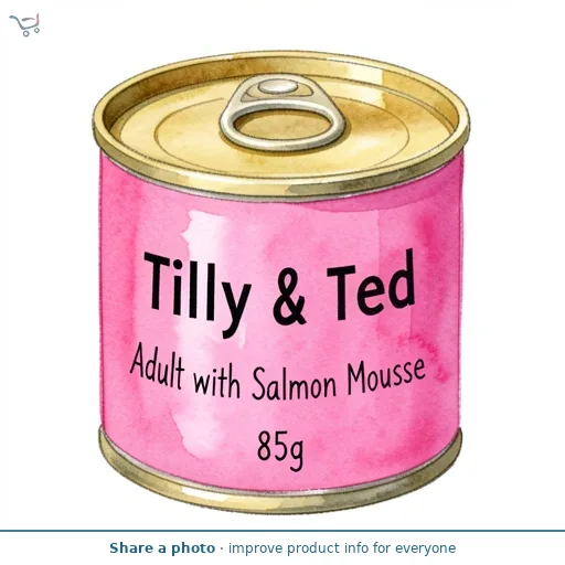 Tilly & Ted Adult with Salmon Mousse 85g