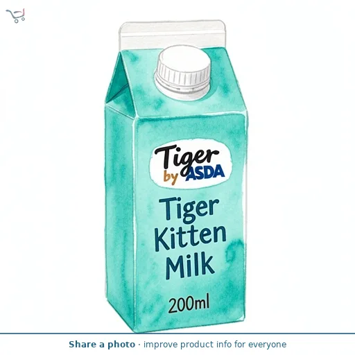 Tiger by ASDA Tiger Kitten Milk 200ml