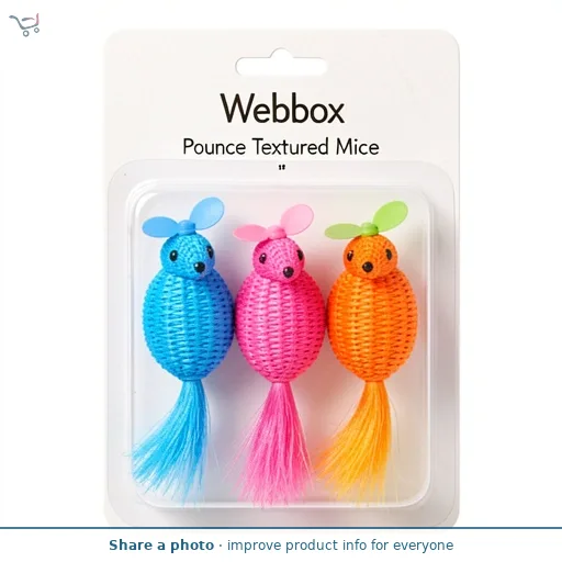 Webbox Pounce Textured Mice