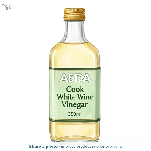 ASDA Cook White Wine Vinegar 350ml
