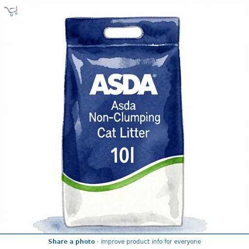 ASDA Asda Non-Clumping Lightweight Cat Litter 10l
