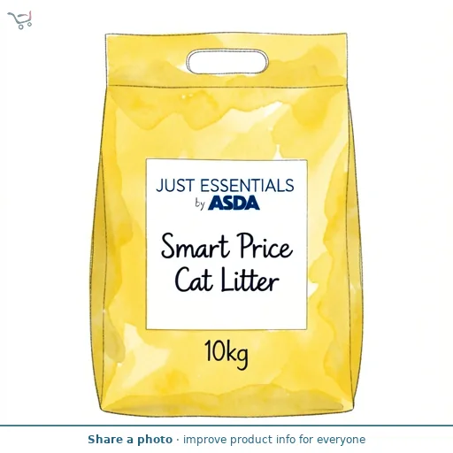JUST ESSENTIALS by ASDA Smart Price Cat Litter 10kg