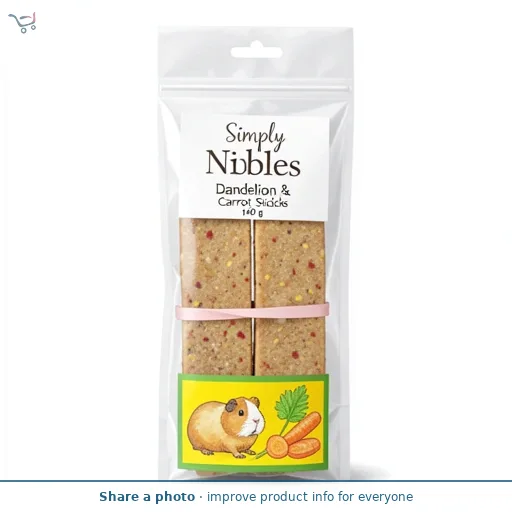 Simply Nibbles Dandelion & Carrot Sticks 140 g