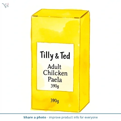 Tilly & Ted Adult Chicken Paella 390g