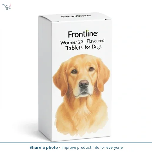 Frontline Wormer 2 XL Flavoured Tablets for Dogs