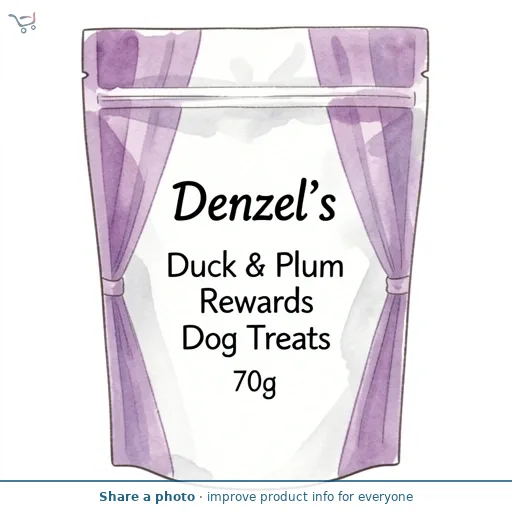 Denzel's Duck & Plum Rewards Dog Treats 70g