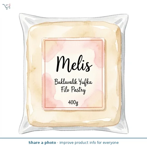 Melis Baklavalik Yufka Filo Pastry 400g