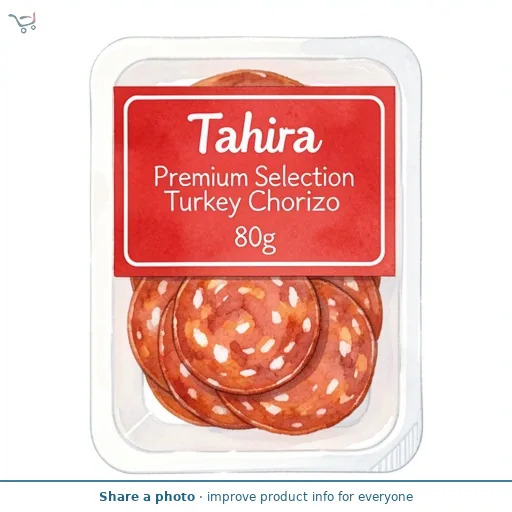 Tahira Premium Selection Turkey Chorizo 80g
