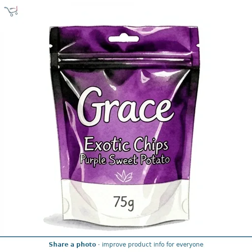 Grace Exotic Chips Purple Sweet Potato 75g